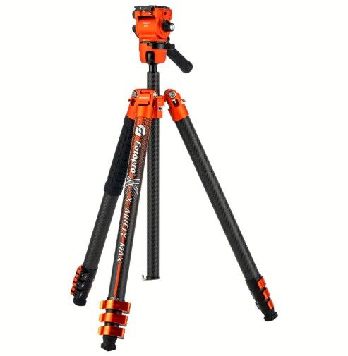 Fotopro X-AIRFLY Max Carbon Video Tripod