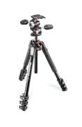 Manfrotto MK190XPRO4-3W Alüminyum Tripod 4 Sekme + MHXPRO-3W Başlıklı Kit