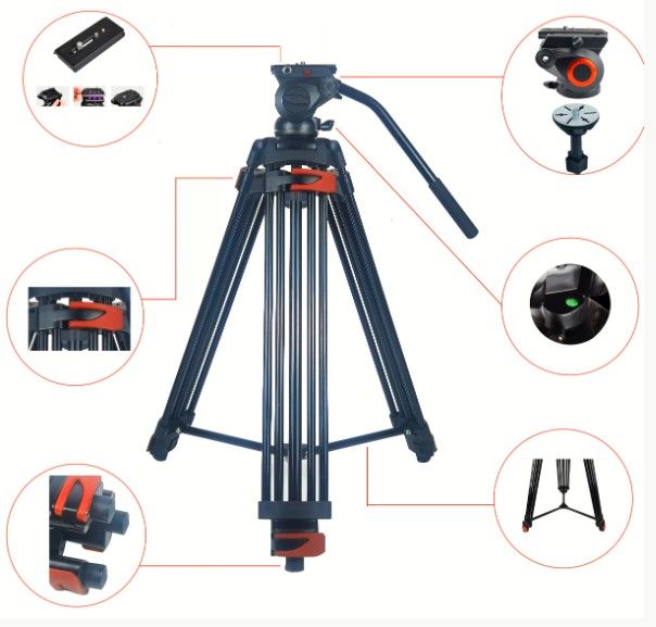 Milica MLK-901A 160cm Çantalı Profesyonel Video Tripod