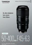 Tamron 50-400mm f/4.5-6.3 Di III VC VXD Lens for Sony E