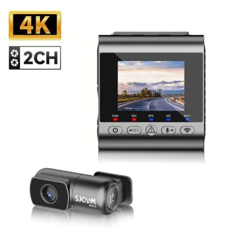 Sjcam M60S Araç Kamerası 4K/30 Frm 170° Açı (Tek Kamera)