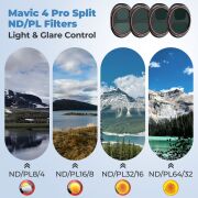 DJI Mavic 4 Pro ND/PL Filters 4 Pack - Bright Day