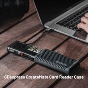 PGYTECH CFexpress CreateMate Card Reader Type A/SD(Moss Green)
