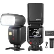 Z880-C TTL Canon Uyumlu 76W Akülü Tepe Flaşı