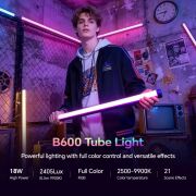 Photoolex B600 60 cm 18.5W APP Kontrollü RGB Tube LED Işık - LS-157-PL