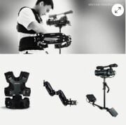 MOVCAM Knight D200 DSLR steadicam load 5.5kg Stabilizer Sled + Arm + Vest