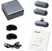 Synco P2S 2 Kişilik Kablosuz Mikrofon Sistemi (Type-C)