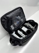 CLASCASE  Çok Amaçlı Drone, Fotoğraf Makinesi için Bölmeli Universal Deri Omuz Taşıma Çantası ClasCase C030