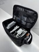 CLASCASE  Çok Amaçlı Drone, Fotoğraf Makinesi için Bölmeli Universal Deri Omuz Taşıma Çantası ClasCase C030