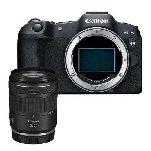 Canon EOS R8 28-70mm f/2.8 IS STM Kit Aynasız Fotoğraf Makinesi