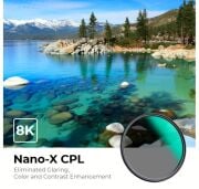K&F Concept Polarizasyon Filtresi 72mm CPL Filtre MRC 28x Sertleştirilmiş Nano-X Serisi