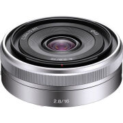 Sony E 16 mm f/2.8 G Pancake Lens (SEL16F28)