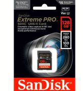 SanDisk 128GB Extreme PRO UHS-II SDXC 280MB/s V60 Hafıza Kartı