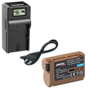 PDX Nikon EN-EL15 +  Batarya ve Şarj Cihazı