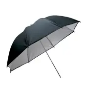 Visico UB-002 110cm Siyah / Beyaz Şemsiye