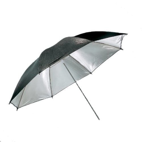 Visico UB-003 90cm Siyah / Gümüş Şemsiye