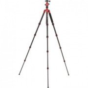 Benro MeFOTO C1350Q1R RoadTrip Carbon Fiber Travel Tripod Kit(Red)