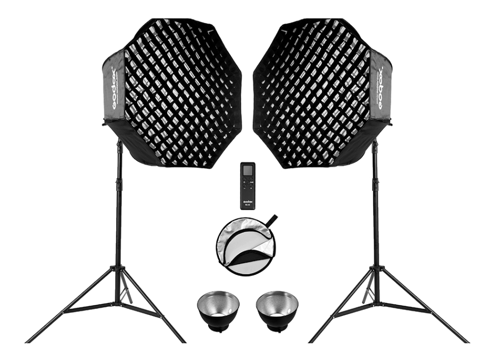 Godox SL60II D 60W LED Video Işığı 2'li Kit