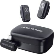 Hollyland LARK A1 Duo Kablosuz Yaka Mikrofonu Sistemi (Siyah)