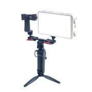 GDX CF-40 Telefon Vlog Seti 40W Bi-Color LED Işık El Tipi Powerbank Tripod Batarya