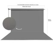 STÜDYO TEKNİK 270X580CM GRİ FON PERDE SETİ VE ASKISI