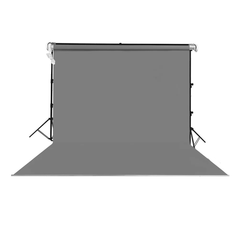 Stüdyo Teknik Gri 160x270Cm Taşınabilir Fon