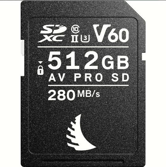 Angelbird AV Pro MK2 Class 10 SDXC UHS-II U3 V60 512 GB Hafıza Kartı