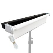 STÜDYO TEKNİK BEYAZ 135CM TAŞINABİLİR FON