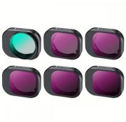 K&F CONCEPT DJI MİNİ 4 PRO CPL & ND FİLTER KİT 6 PACK (CPL, ND8, ND16, ND32, ND64 & ND128)