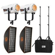 GDX LM-300C II İkili Set Video ve Fotoğraf Sürekli Işık