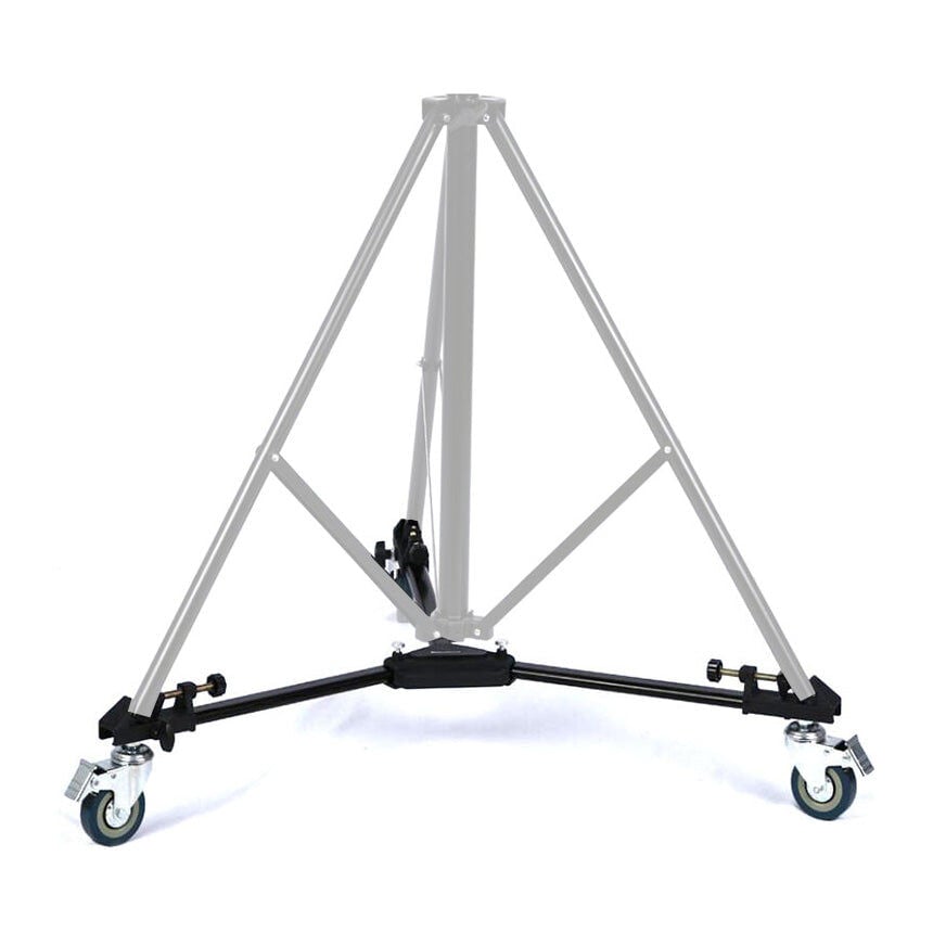 GDX ER-802 Evrensel Tripod Dolly Tekerlekli Ayak Kilitlenebilir Sessiz Kauçuk Teker