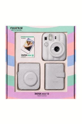 Fujifilm İnstax Mini 13 Fotoğraf Makinesi+Çanta+Albüm+10 lu Film (BEYAZ) bundle