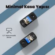 SJCAM C300 Pocket 4K WiFi Aksiyon Kamerası