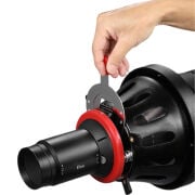 GDX Optik Snoot Pro-II Bowens Mount Projeksiyon Kiti 12 Gobo ve 5 Renk Filtreli Set