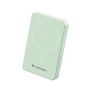 Verbatim 10000 Mah Manyetik Kablosuz (Magsafe) 15W Powerbank 20W PD Yeşil Renk Kablo Dahil-(32228)