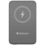 Verbatim 10000 Mah Manyetik Kablosuz (Magsafe) 15W Powerbank 20W PD Gri Renk Kablo Dahil-(32249)