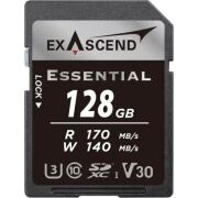 Exascend Essential 128 GB V30 UHS I SD 170Mb/S Read - 140Mb/S Write