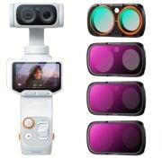 K&F Concept Insta360 Luna Ultra için 4 Parça Filtre Seti (CPL + ND16 + ND64 + ND256)