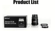 AstrHori 25mm F2.8 5X Ultra Macro (Fuji X)