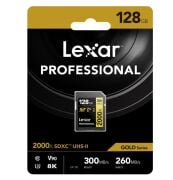 Lexar 128GB Professional 2000x SDHC™/SDXC™ UHS-II Hafıza Kartı