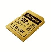 Lexar 512GB 280MB/s ARMOR GOLD Serisi SDXC UHS-II Hafıza Kartı
