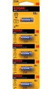 Kodak Max 23A 12V Kartela Super Alkalin Pil 5'li