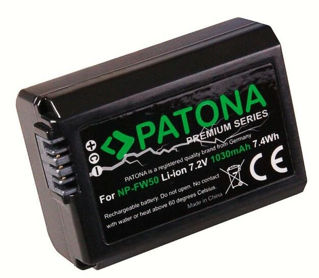 Patona 1248 NP-FW50 Premium Seri Batarya