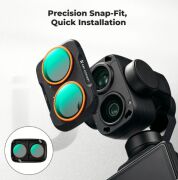 K&F Concept Dji Osmo Pocket 4P İçin Polarize (CPL) Filtre (Plastik )