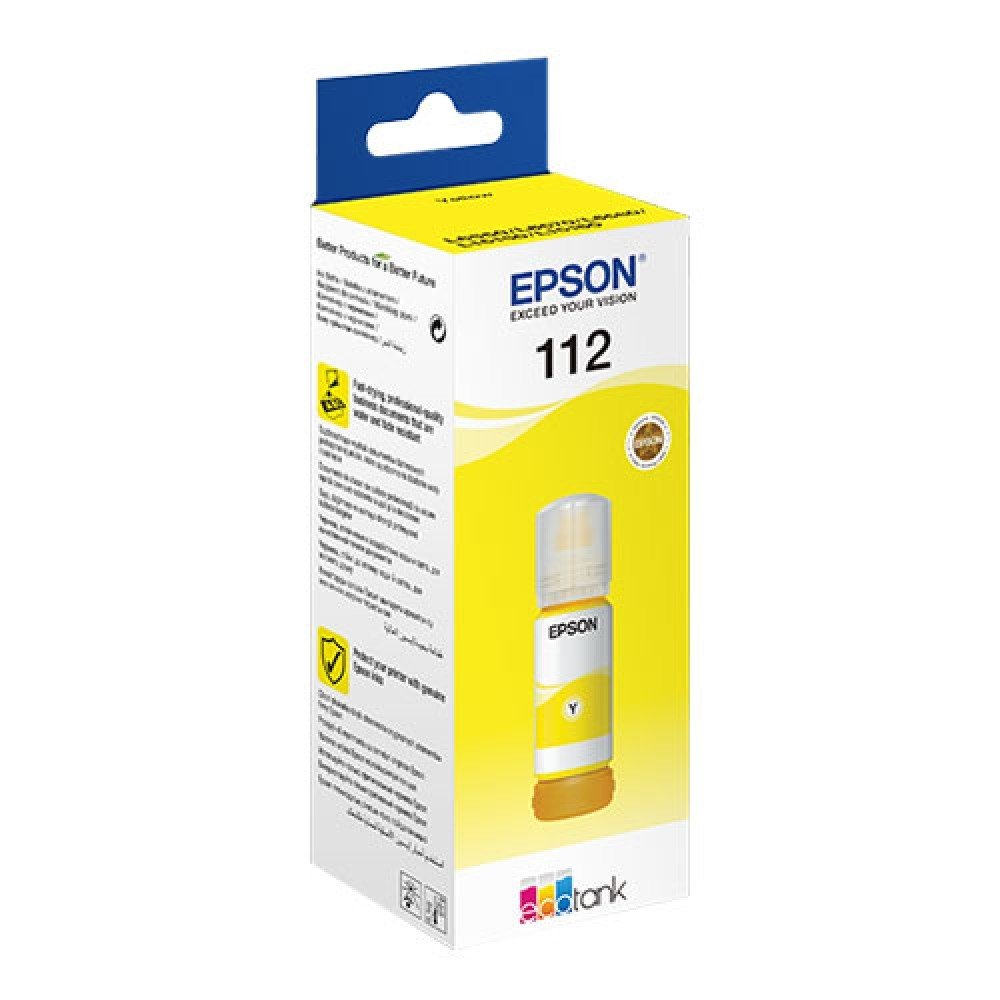 EPSON 112 EcoTank Pigment Yellow (Sarı)