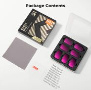 K&F Concept Dji Osmo Pocket 4P İçin 7 Parça ND Filtre Seti (ND8, ND16, ND32, ND64, ND128, ND256, ND1000)