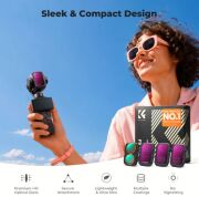 K&F Concept Dji Osmo Pocket 4P İçin 4 Parça Filtre Seti (CPL + ND16 + ND64 + ND256) – (Plastik) .