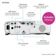 Epson EH-TW750 3400 ANSI Full HD