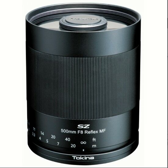 Tokına sz 500 mm  F8 Reflex mf  (Adaptör  Hariç)