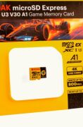 Kodak 512GB UHS-I U3/V30/A1 Express Micro SD Oyun Kartı SD7.1 (900MB/s-800MB/s)